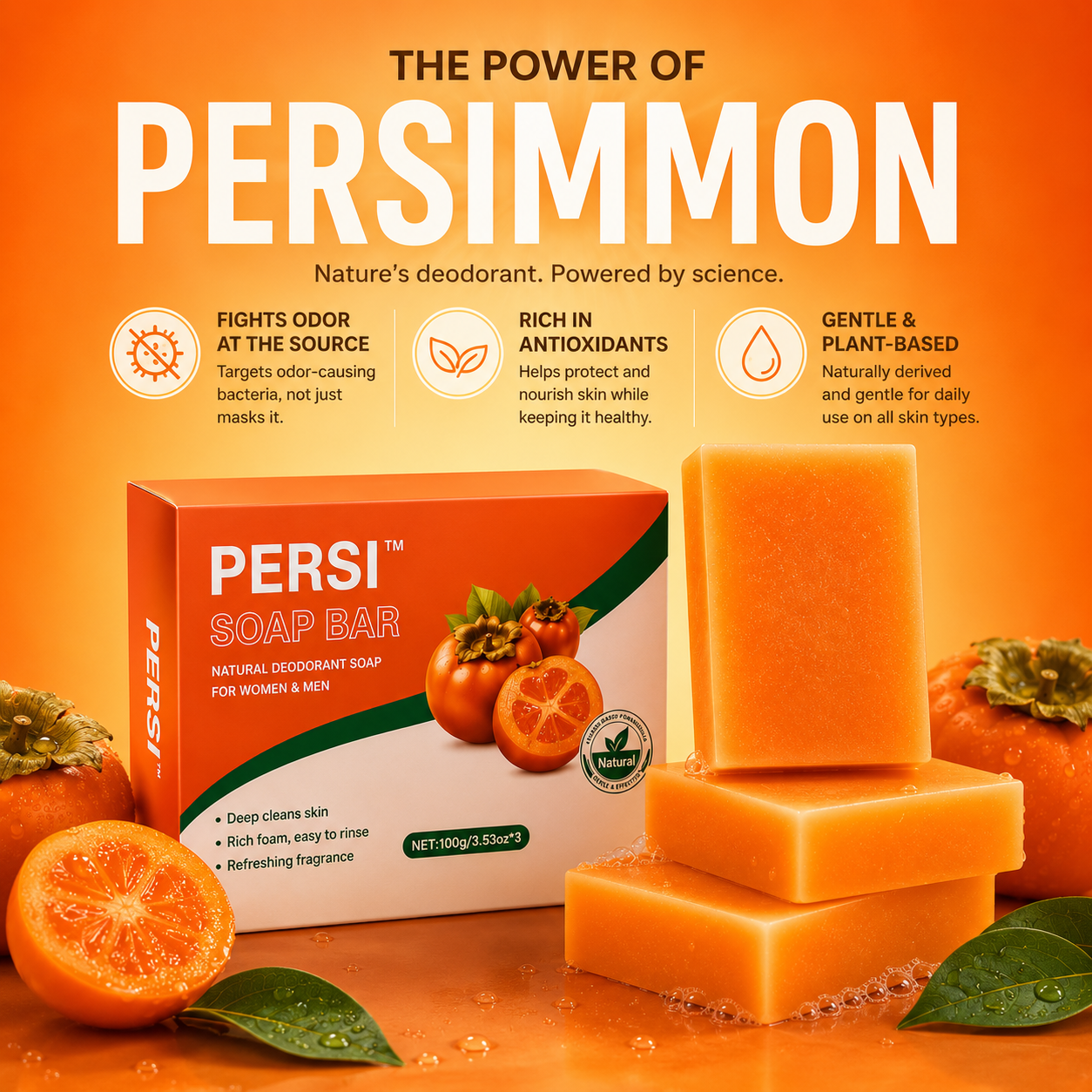 PERSI™ Body Odor Defense Soap